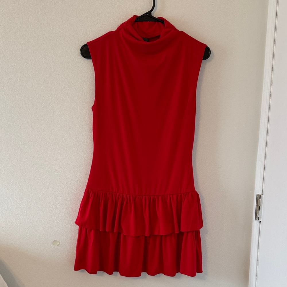 Wild Fable Red Sleeveless Mini Dress